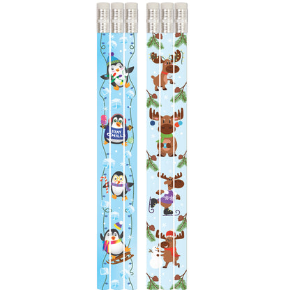 Winter Adventure Pencil, 12 Per Pack, 12 Packs