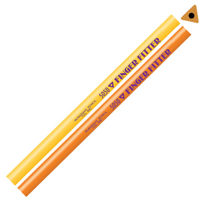 Finger Fitter Pencils, No Eraser, 12 Per Pack, 3 Packs