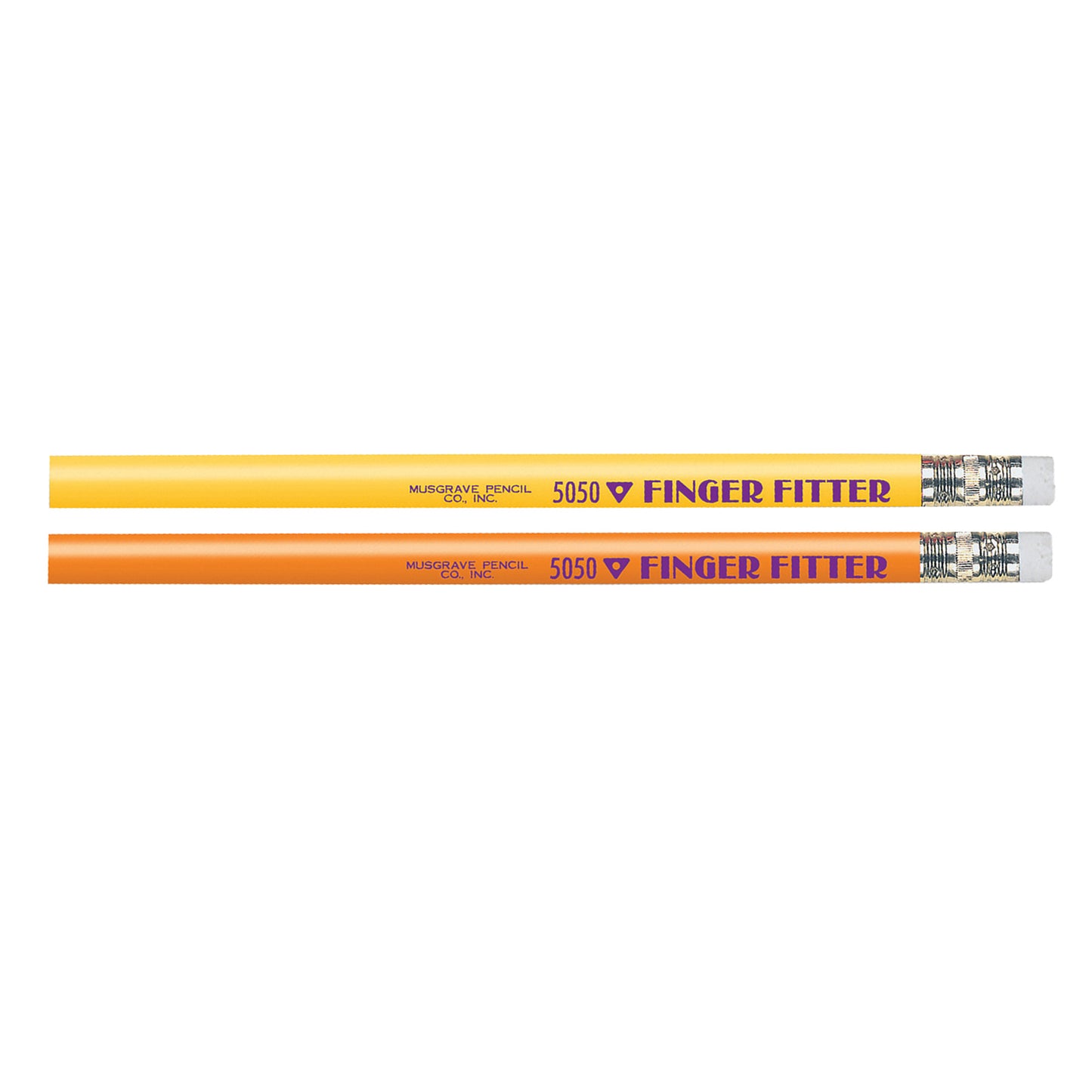 Finger Fitter Pencils with Eraser, 12 Per Pack, 3 Packs