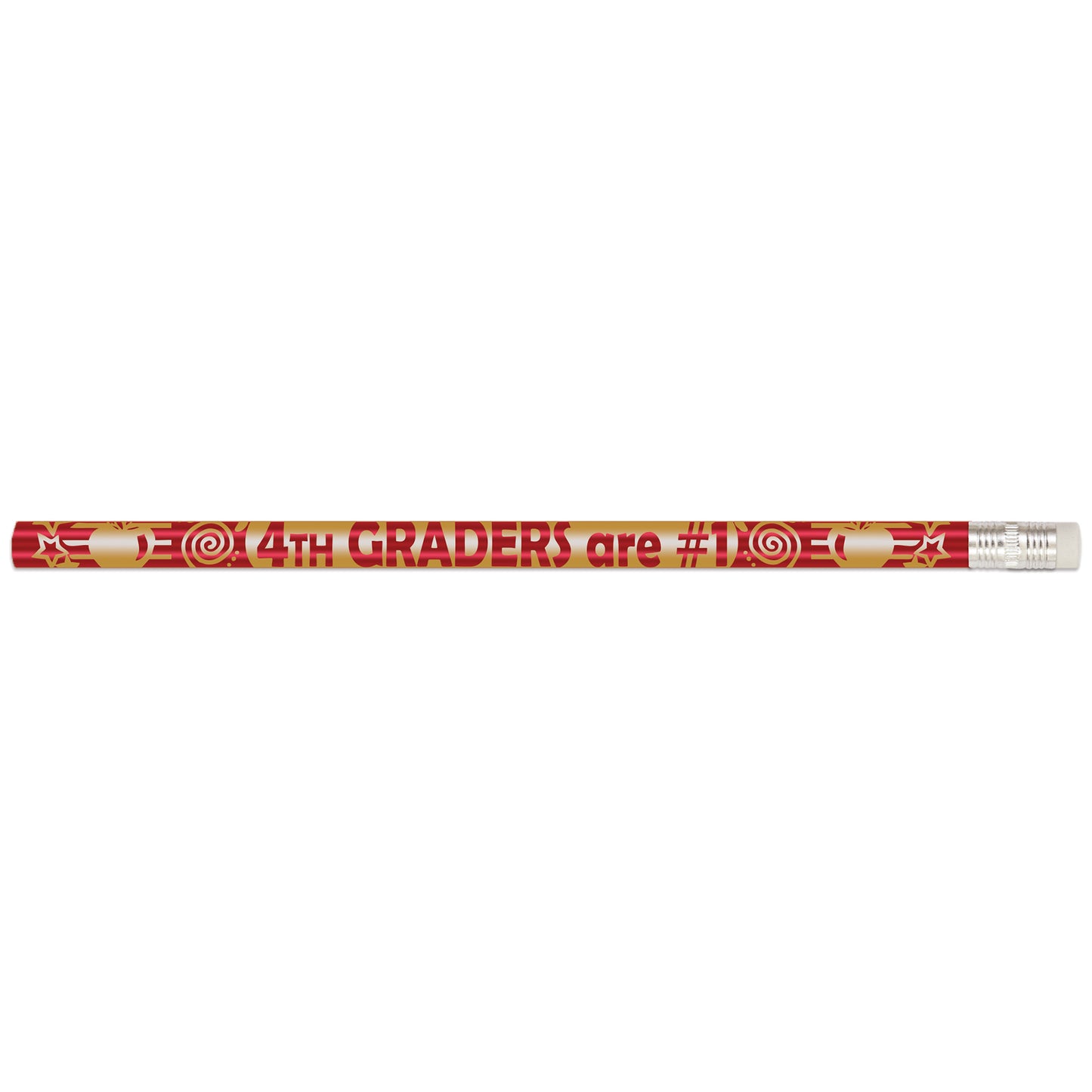 4th Graders Are #1 Pencils, 12 Per Pack, 12 Packs