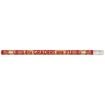 4th Graders Are #1 Pencils, 12 Per Pack, 12 Packs