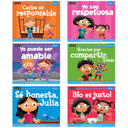 MySELF Readers: I Get Along with Others, Small Book, Spanish, Set of 6