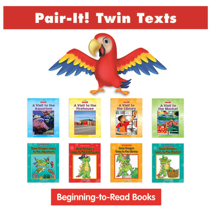 A Complete Community Places Pair-It! Twin Text Set 1, 8 Books, Paperback