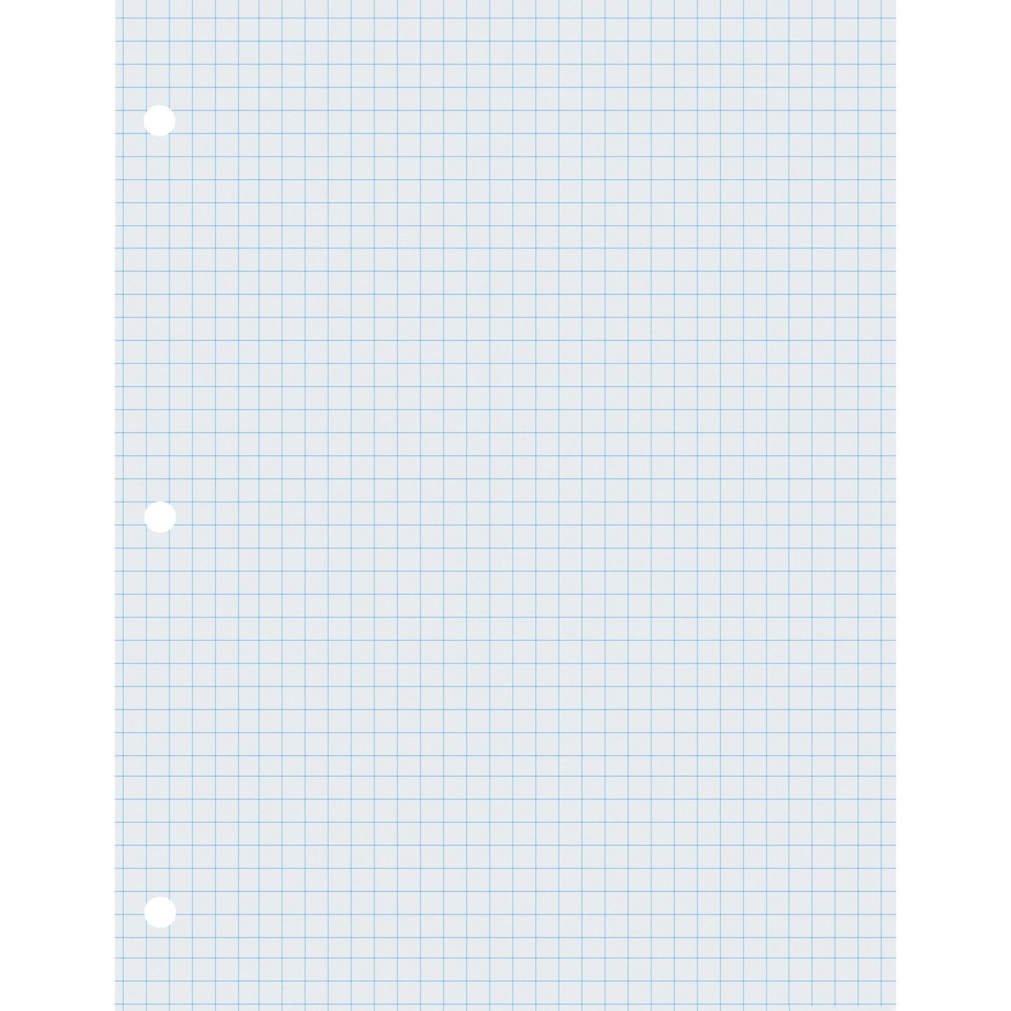 Graphing Paper, White, 2-sided, 1/4" Quadrille Ruled 8-1/2" x 11", 500 Sheets