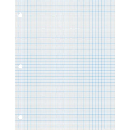 Graphing Paper, White, 2-sided, 1/4" Quadrille Ruled 8-1/2" x 11", 500 Sheets