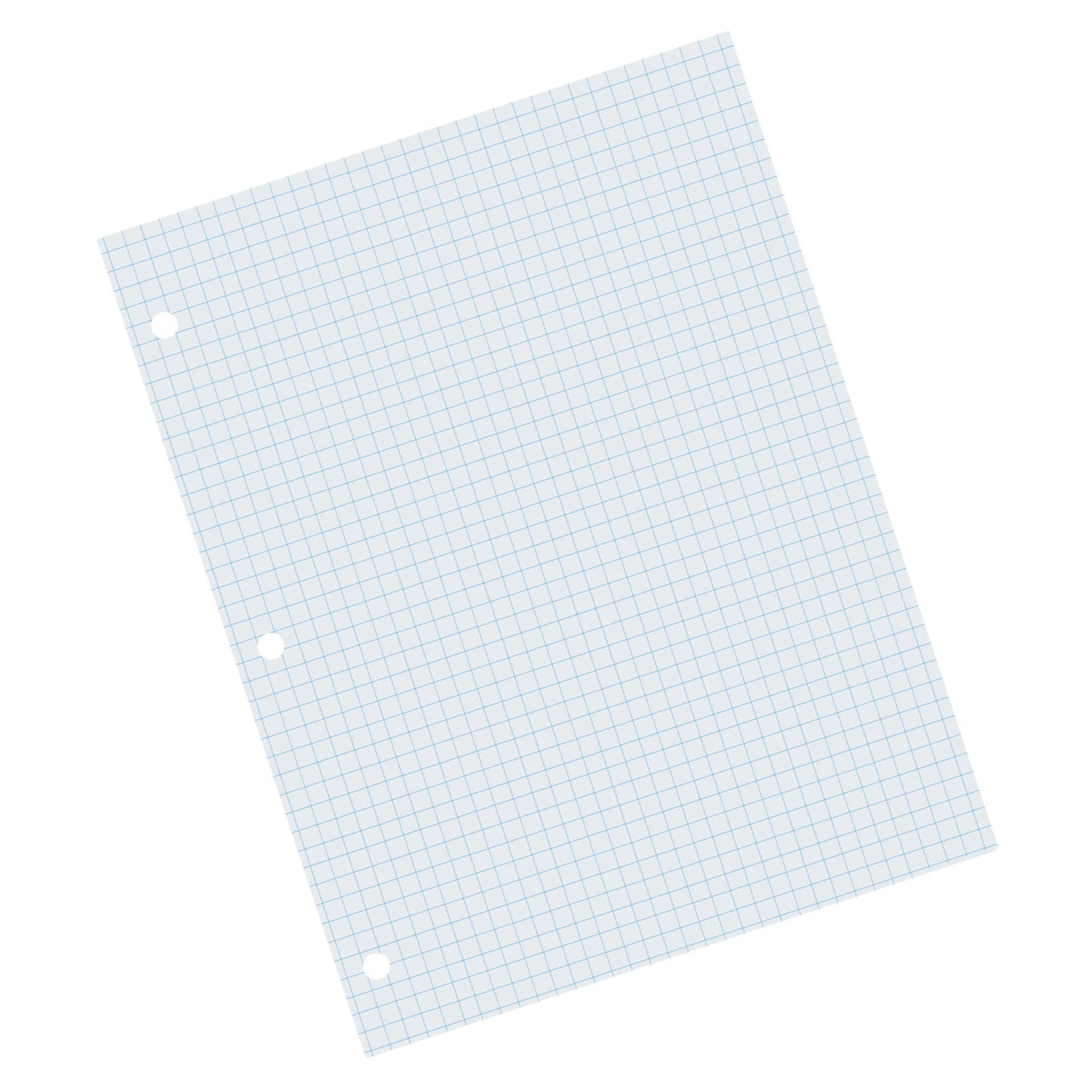 Graphing Paper, White, 2-sided, 1/4" Quadrille Ruled 8-1/2" x 11", 500 Sheets