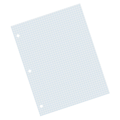 Graphing Paper, White, 2-sided, 1/4" Quadrille Ruled 8-1/2" x 11", 500 Sheets