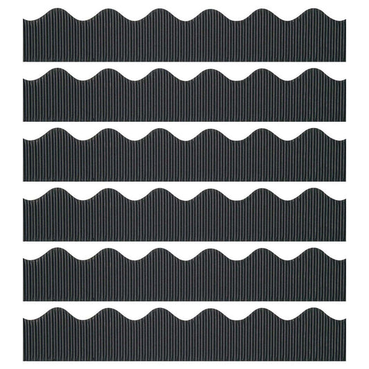 Decorative Border, Black, 2-1/4" x 50', 6 Rolls