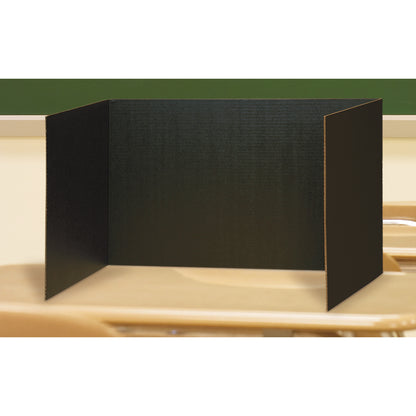 Privacy Boards, Black, 48" x 16", 4 Boards