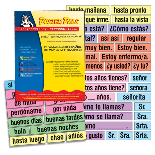 Spanish High-Frequency Vocab Card Set