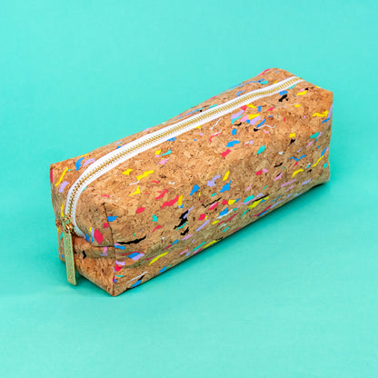 Pukka Planet Cork Pencil Case - Pack 6