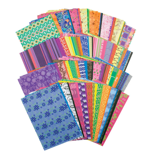 Decorative Hues Paper, 5.5" x 8.5", 192 Sheets Per Pack, 2 Packs