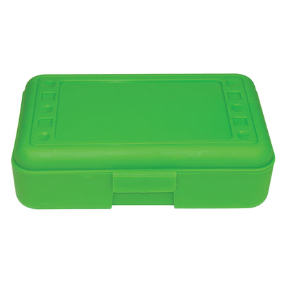 Pencil Box, Lime Opaque, Pack of 12