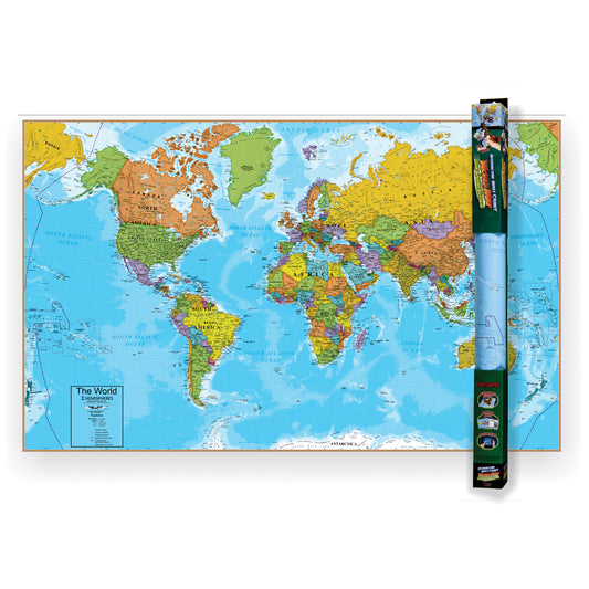 World Wall Chart with Interactive App