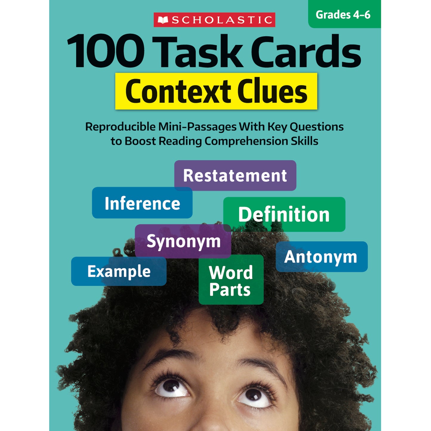 100 Task Cards: Context Clues Activity Book, Pack of 2