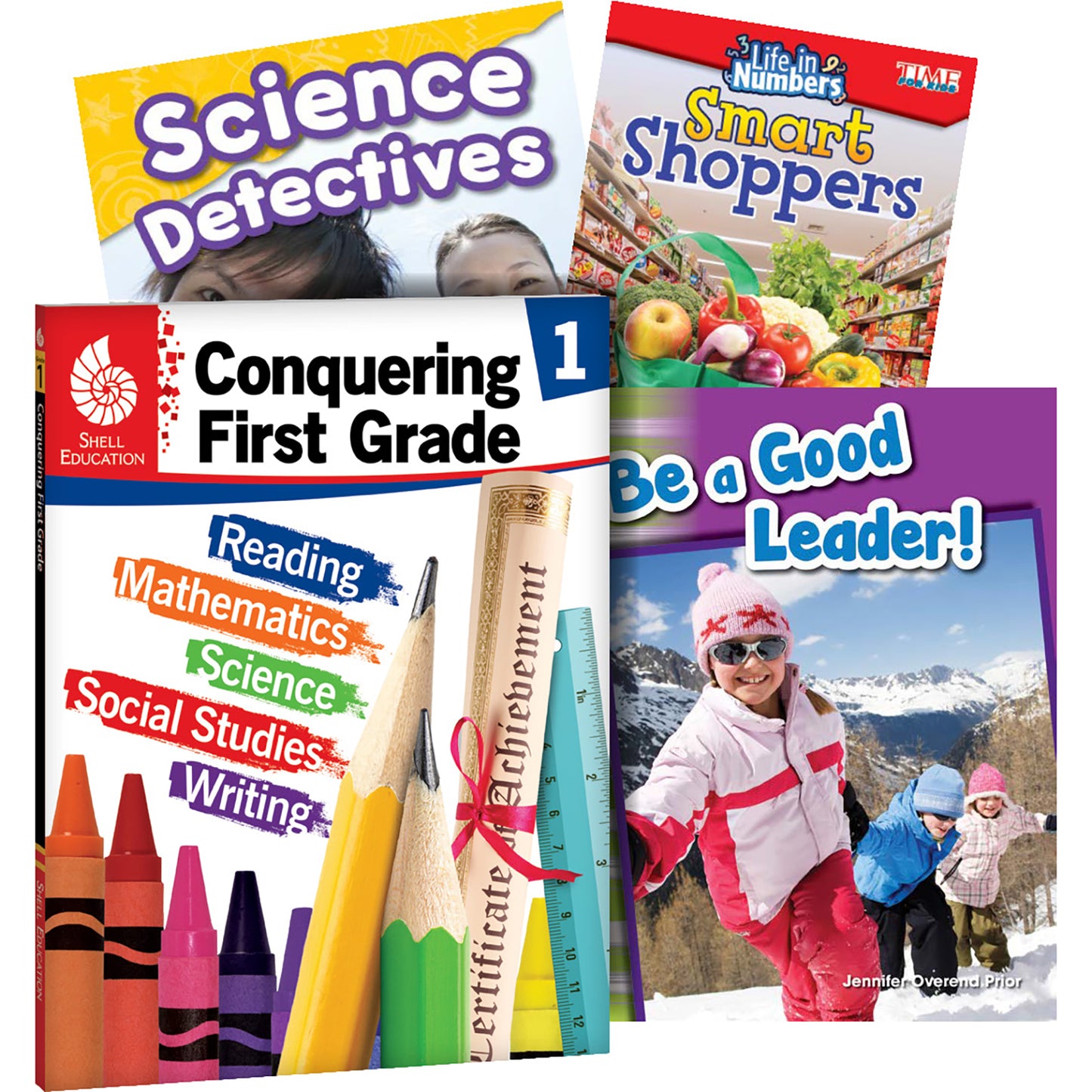 Conquering First Grade, 4-Book Set