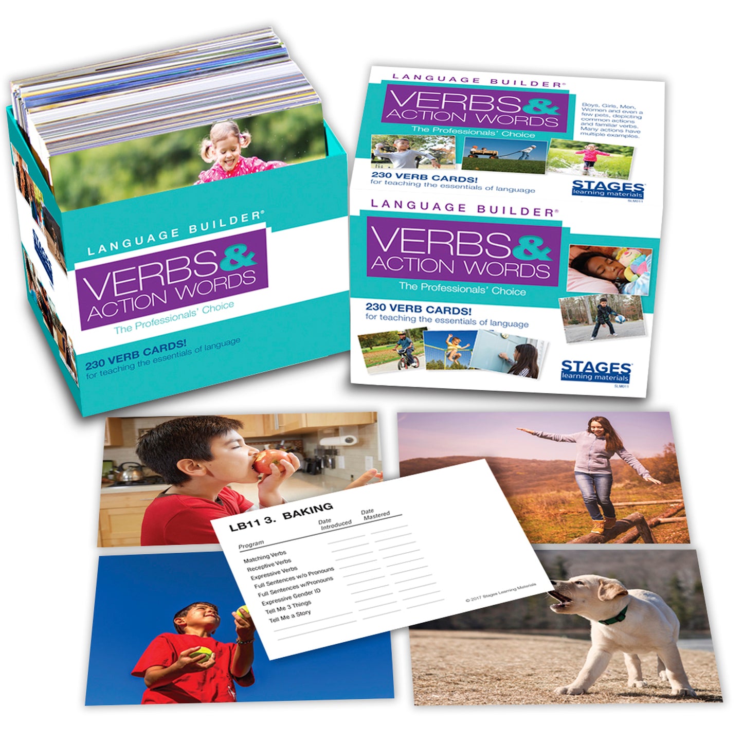 Language Builder® Picture Cards, Verbs