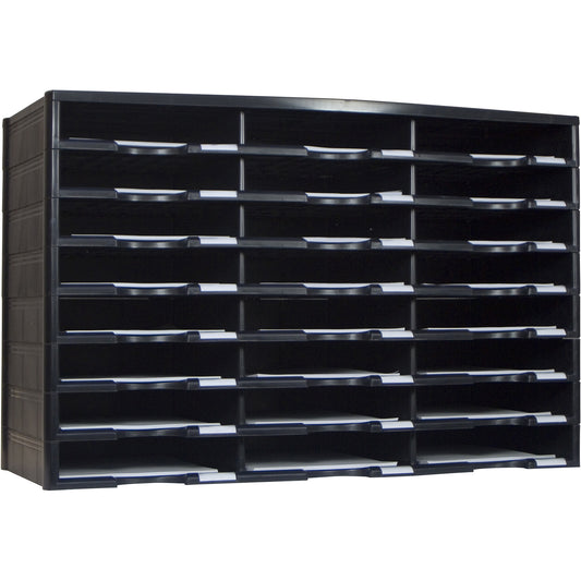 24 Compartment Literature Organizer