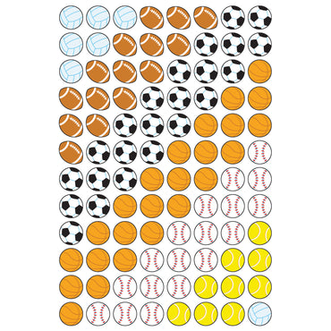 Sports Balls superShapes Stickers, 800 Per Pack, 12 Packs