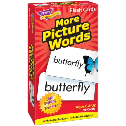 More Picture Words Skill Drill Flash Cards, Pack of 3