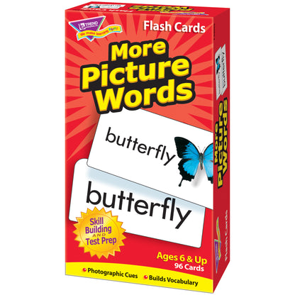 More Picture Words Skill Drill Flash Cards, Pack of 3