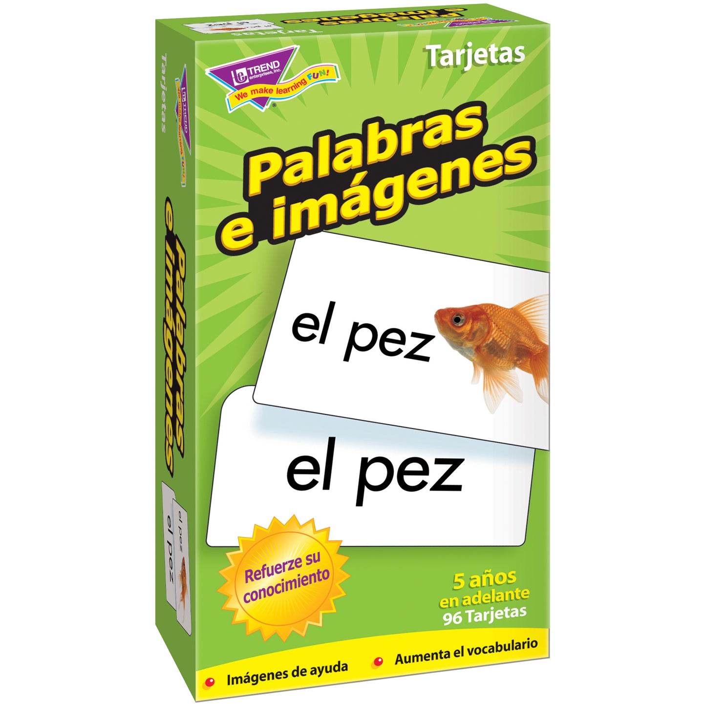 Palabras e imágenes (SP) Skill Drill Flash Cards, Pack of 3