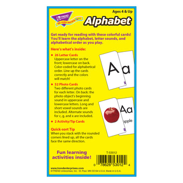 Alphabet Skill Drill Flash Cards, Pack of 3