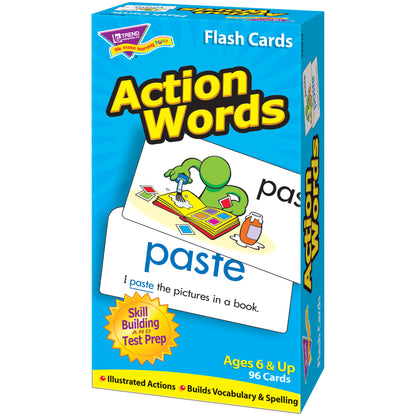 Action Words Skill Drill Flash Cards, 3 Packs