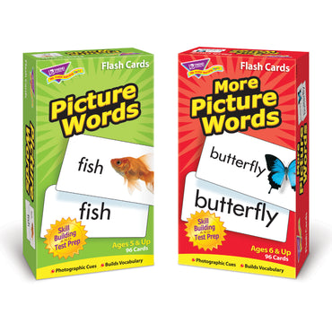 Picture Words Skill Drill Flash Cards Assortment