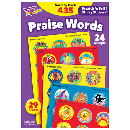 Praise Words Stinky Stickers® Variety Pack, 435 ct