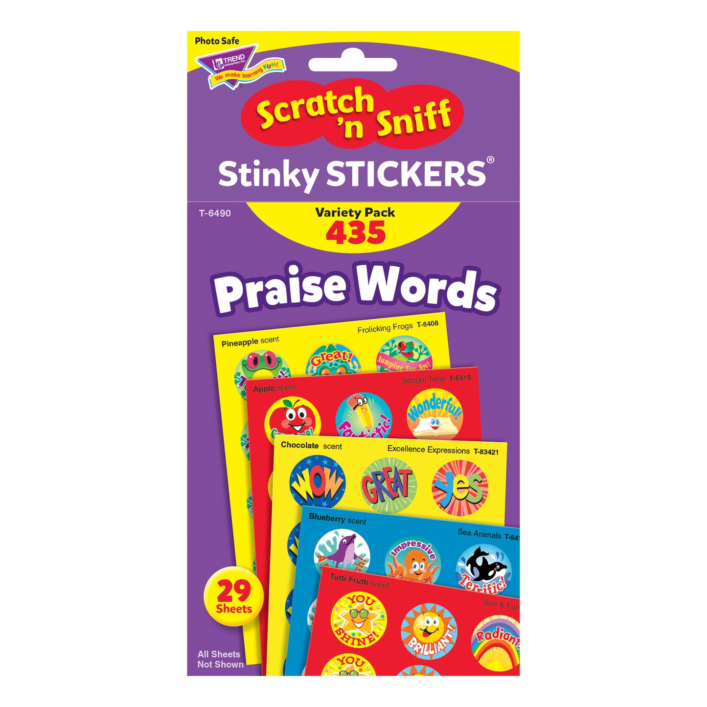 Praise Words Stinky Stickers® Variety Pack, 435 ct