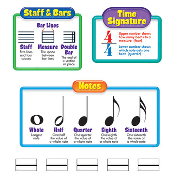 Music Symbols–Wipe-Off® Bulletin Board Set