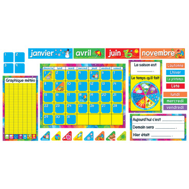 Calendrier Annuel (FR) Bulletin Board Set