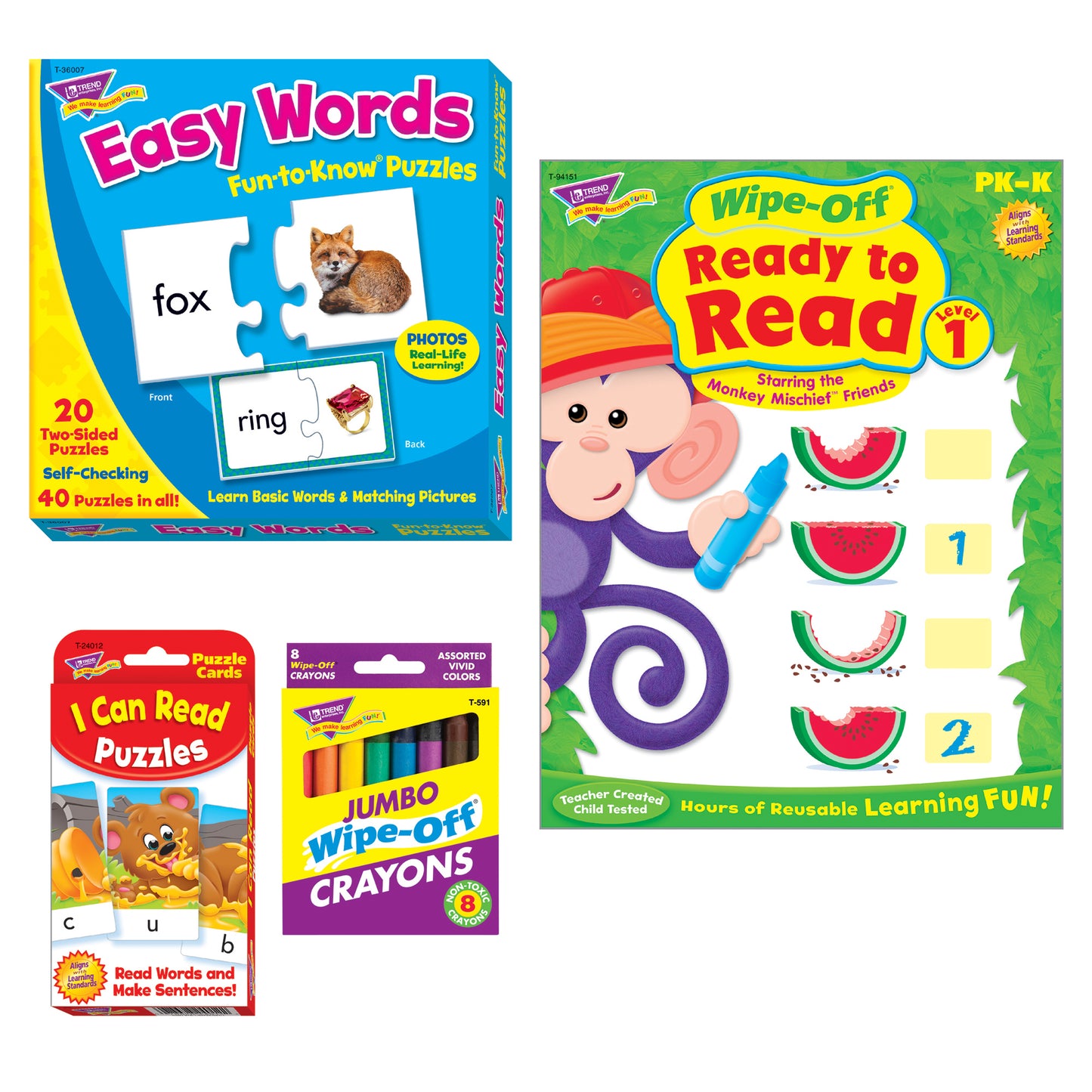 Early Reading Learning Fun Pack