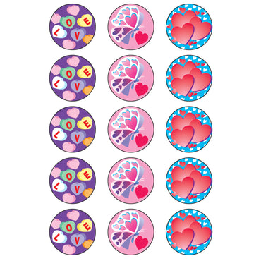 Valentine's Day/Cherry Stinky Stickers®, 60 Per Pack, 6 Packs