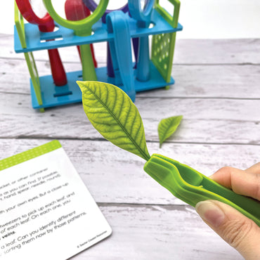 Up-Close Science: Magnifying Glasses & Tweezers Activity Set