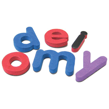 Magnetic Foam: Small Lowercase Letters, 55 Per Pack, 5 Packs