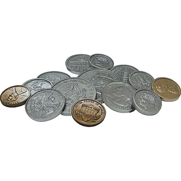 Play Money: Assorted Coins, Pack of 6