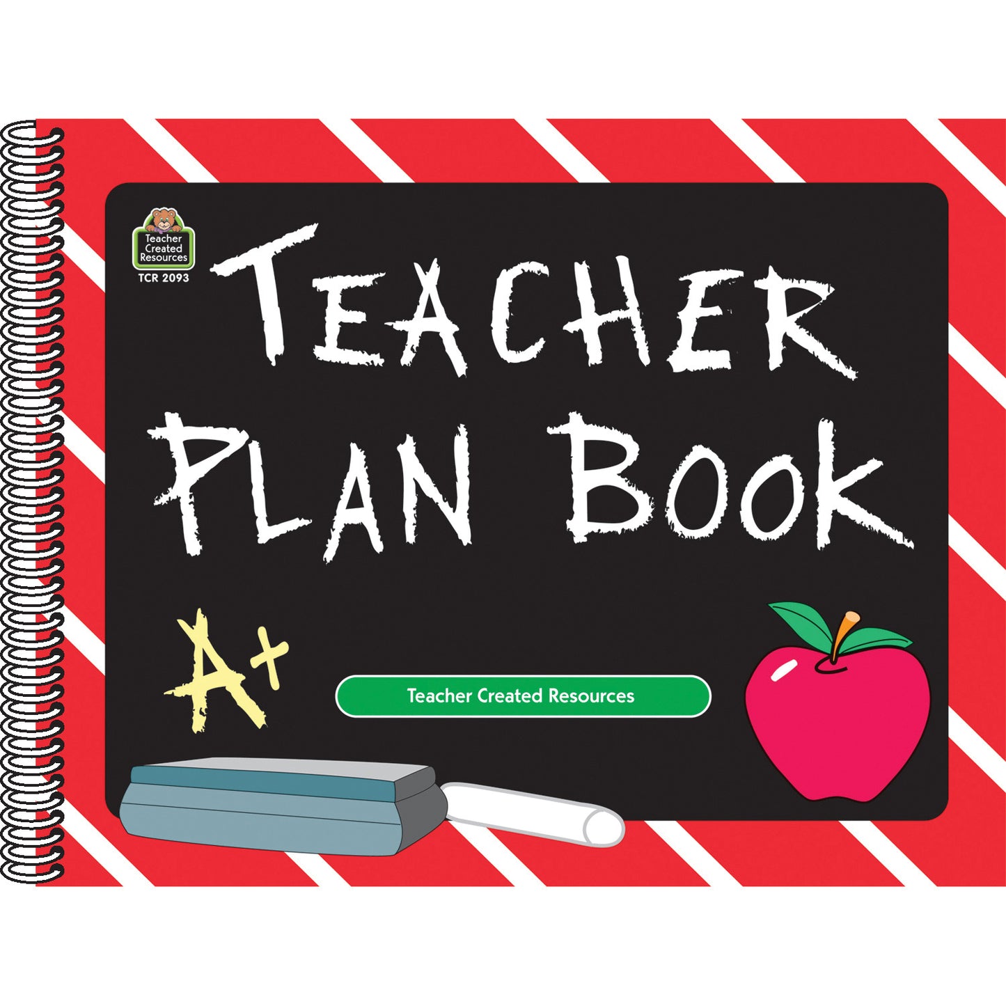 Chalkboard Teacher Plan Book, Pack of 3