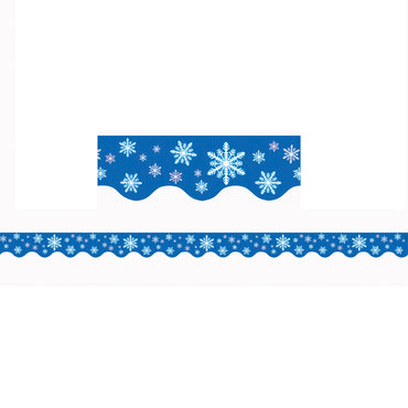 Snowflakes Border Trim, 35 Feet Per Pack, 6 Packs