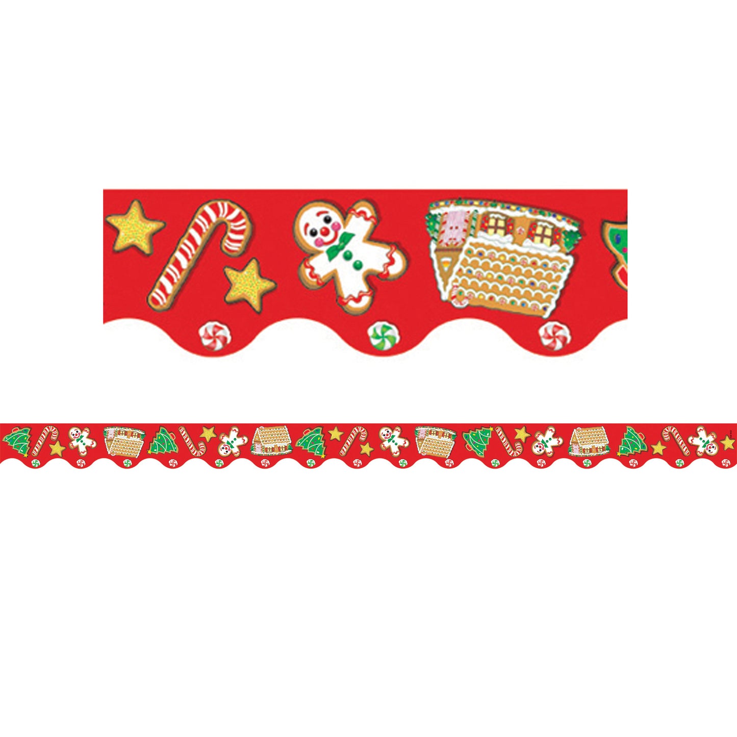 Christmas Border Trim, 35 Feet Per Pack, 6 Packs