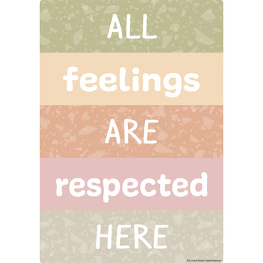 Terrazzo Tones Positive Practices Small Poster Pack, Pack of 12