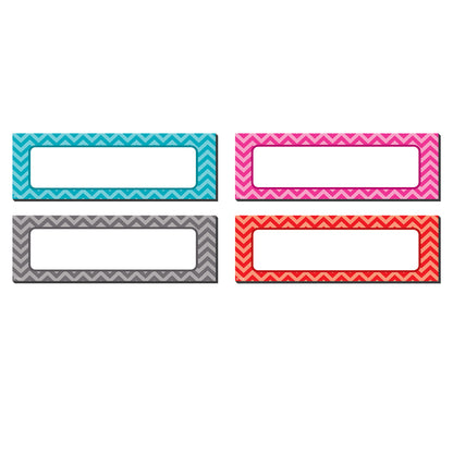 Chevron Labels Magnetic Accents, 20 Per Pack, 3 Packs