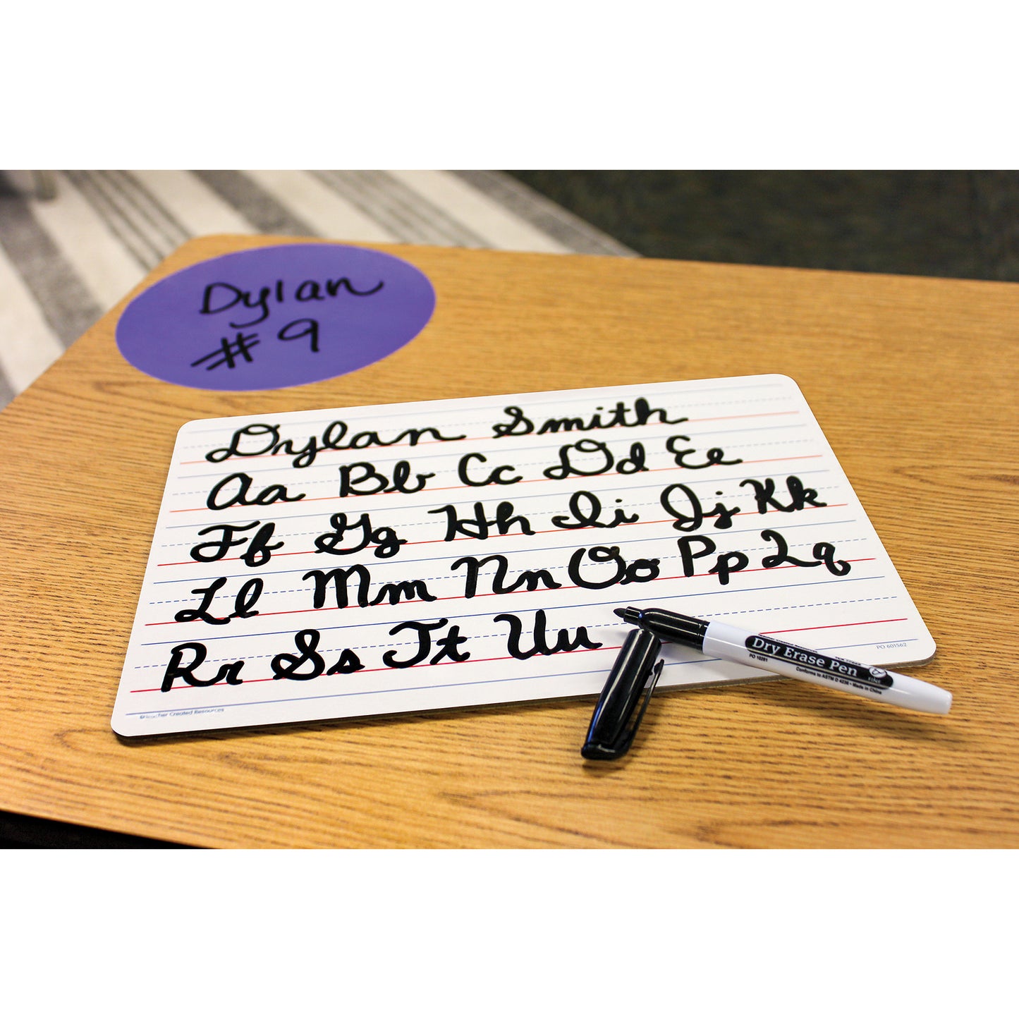 Double-Sided Writing Dry Erase Boards, Pack of 10