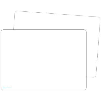 Double-Sided Premium Blank Dry Erase Boards, Pack of 10