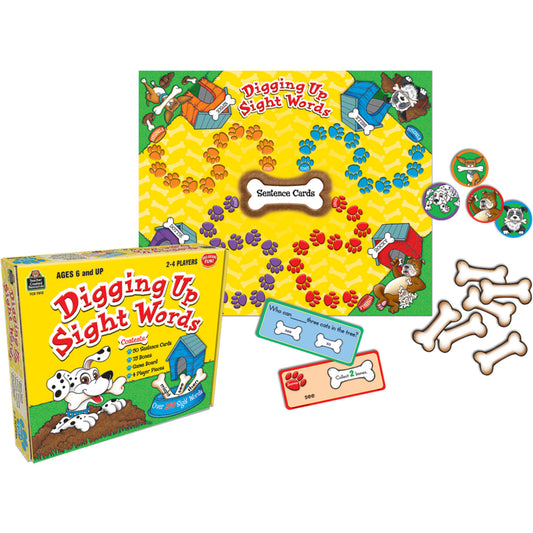 Digging Up Sight Words Board Game