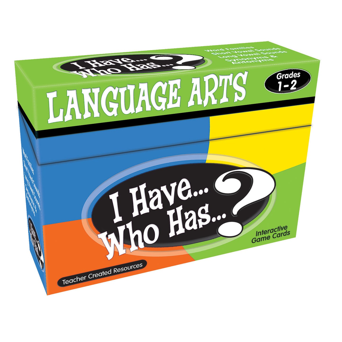 I Have, Who Has Language Arts Game, Grade 1-2