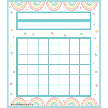 Pastel Pop Incentive Charts, 36 Per Pack, 6 Packs