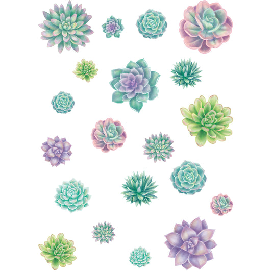 Rustic Bloom Succulents Accents, Assorted Sizes, 60 Per Pack, 3 Packs