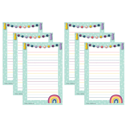 Oh Happy Day Notepad, Pack of 6